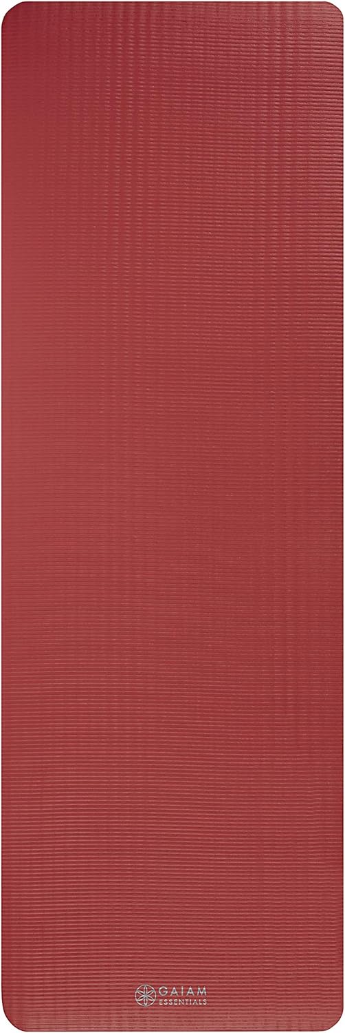Extra Thick Yoga Mat (10mm) – Non-Slip Fitness & Exercise Mat with Carrying Strap for Home Workout