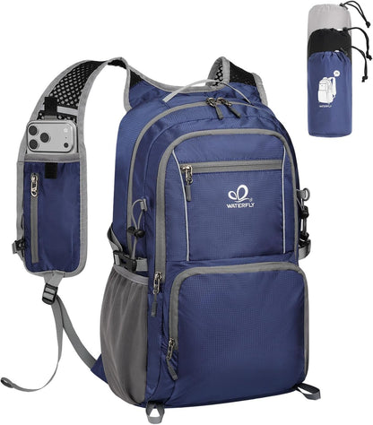 Foldable Hiking Backpack (20L) – Lightweight Waterproof Travel Daypack with Multi Pockets