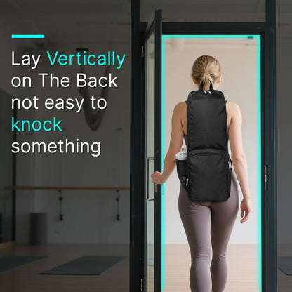 Yoga Mat Backpack with Storage Compartments – Waterproof Gym Bag with Multi Pockets & Bottle Holder