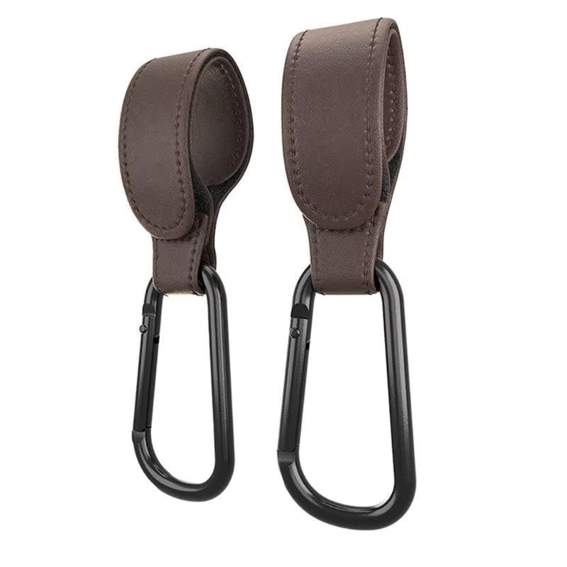 Stroller Hook Pro – Hands-Free Baby Bag Holder (2 Pack)